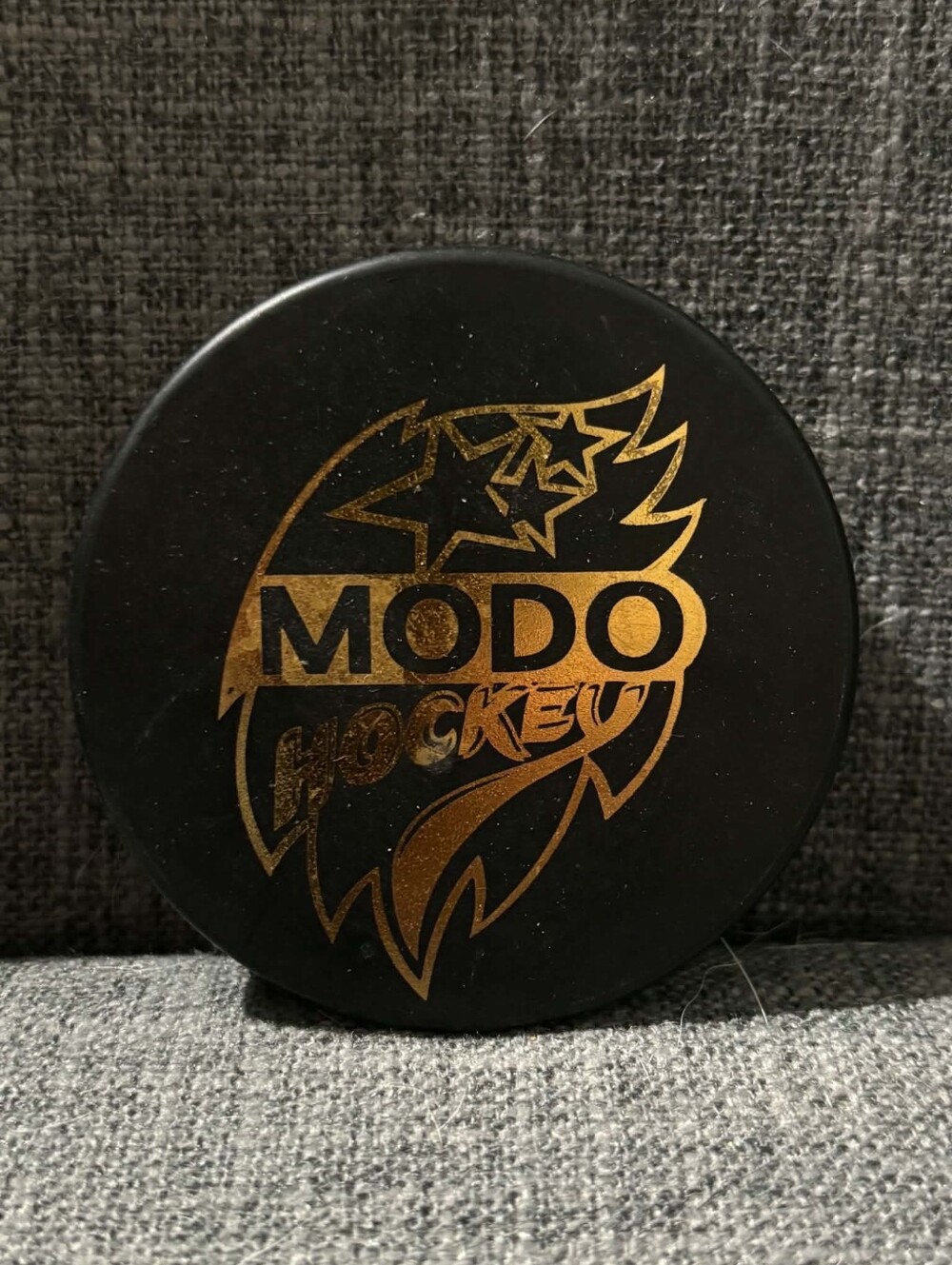 MODO Hockey Sweden Professional Ice Hockey Puck New
